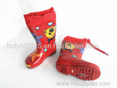 Kids Printed Rubber Rain Boot Gum boots Children's Rain Boots