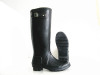 Ladies Black Wellington Boots Rubber Rain Shoes