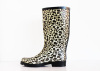 2015 Cheap Printed Women's Rain Boots