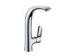 Round High One Handle Kitchen Sink Mixer Taps with Gravity Body for Under Deck Mounted Sink