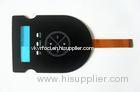 Flexible PCB LED Single Membrane Switch , Custom Push Button PVC Membrane Overlay