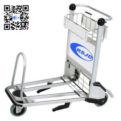 2015 hot sale hand brake airport trolley