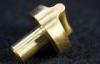 Testing Equipments Custom CNC Machining Nuts Pins With Brass / Steel