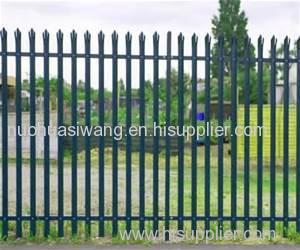 Beautiful galvanized metal fence