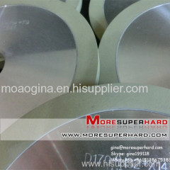 vitrified/ceramic bond diamond bruting wheel for processing natural diamond