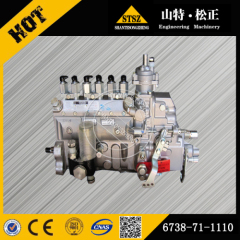 komatsu excavator spare parts for PC200-7 fuel injection pump 6738-71-1110