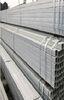 ERW Thin Wall Galvanized Steel Square Tubing / Tube For Construction , Steel Hollow Section