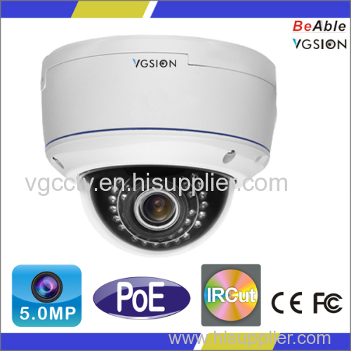 POE 5.0 Megapixe Day & Night Working IP Security Camera