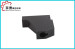 Black ABS material cnc milling parts