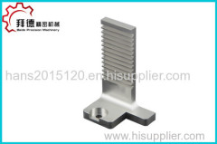 Aluminum vessel milling part