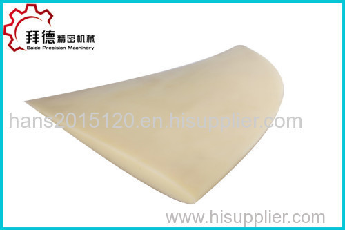 Plastic vane milling part