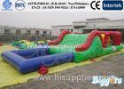 Funny Inflatable Water Slide Bouncer Inflatable Obstacle Course Amusement Park