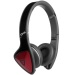 Monster DNA On-Ear Sound Isolating Headphones with ControlTalk Black Red