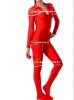 Red Spandex zentai Catsuit