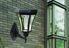 Solar led outdoor wall light