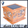 China supplier stone carving garden solar gate light