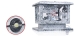 China supplier stone carving garden solar gate light