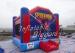 Spiderman Moonwalk Commercial Inflatable Bouncers Rental For Adults / Children