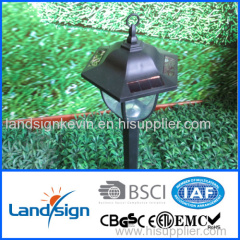 Cixi Landsign plastic solar light series led solar lantern type wholesale solar powered heat lamp