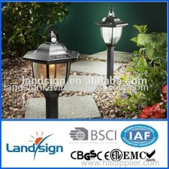 Cixi Landsign plastic solar light series led solar lantern type wholesale solar powered heat lamp
