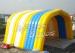 Rental Yellow Sealed Inflatable Outdoor Tent Car Airproof Marquee , ASTM EN71 Toys
