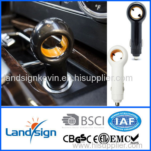 Cixi Landsign air purifier car series wholesale DC12V 1W CE/ROHS ABS portable mini car air purifier