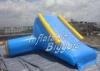AU Inflatable PVC Water Game / Floating Water Slide , Climber Rentable Water Slides