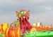 Giant Kids Inflatable Water Park For Hotel Swimming Pool , Beach Party Inflatables