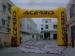 0.55 mm PVC Digital Full Print Inflatable finish line arch For Events , 10m L
