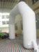 White advertising Inflatable Arch Rental With Waterproof 0.6mm PVC tarpaulin