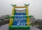 Green Giant Inflatable Water Slide Playground Inflatables Waterproof , 100lbs - 800lbs