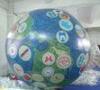 Professional Large Inflatable Advertising Ball With 3m Dia UV Resistance PVC