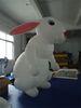 Airtight White Inflatable Advertising Rabbit With Two Coated Side/Airtight Inflatable Model Of Cut