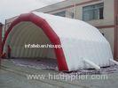 CE White Inflatable party Tent With 3 layers fire retardant 0.55mm PVC