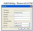 Traditional CMTS Supervisory Control Subsystem , Add / Editing / Removal Of CM