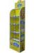 Recycled Durable Wooden Display Stands , Melamine Finished Slatwall Display Units