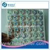 Die Cut Self Adhesive Rainbow Custom Hologram Stickers For Packaging