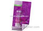 Gusset Snack Packaging Bags , Laminated Aluminium Pouch Bottom Open