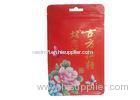 Flat Bottom Sugar Plastic Food Packaging Bags , Side Gusset Stand Pouch