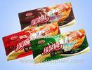 Eco Friendly Snack Pouch , Flexible Plastic Food Packaging Bags With Hang Hole