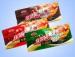 Eco Friendly Snack Pouch , Flexible Plastic Food Packaging Bags With Hang Hole
