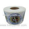 Circle Roll Paper Self Adhesive Food Labels For Sandwich Packaging