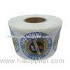Circle Roll Paper Self Adhesive Food Labels For Sandwich Packaging