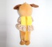 lovel plush animal cow wear skirts pencil bags