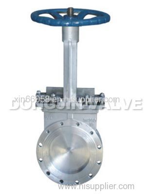 Z73 Manual Knife Gate Valve