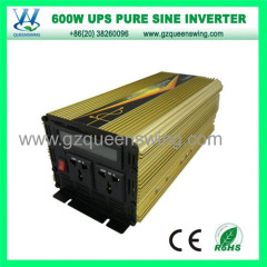 600W LCD Display UPS Pure Sine Wave Power Inverter
