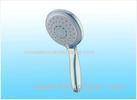 Multifunction Rainful Plated Chromed Shower Heads Water Saving 3 Function For Bathroom