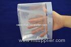 Alu Foil Clear Zipper Pouch Packaging Stand Up For Toiletries