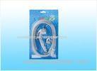 ABS / Chrome Small Plated Shattaf Bidet Spray Handheld 2 Function With Silver Color