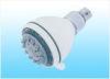 Saving Water Plastic Chromed 7 Function Overhead Shower Head For Silver